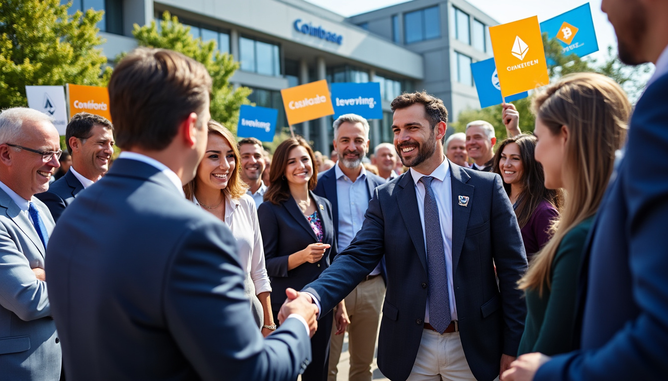 le collectif de défense des cryptomonnaies, soutenu par coinbase, investit dans la campagne de 32 candidats aux élections pour promouvoir les intérêts du secteur.