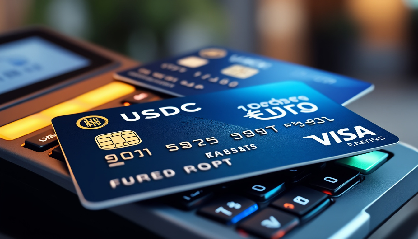 découvrez comment les paiements par carte crypto sont dominés à 84 % par les stablecoins usdc et usdt, reléguant l'euro au second plan dans les transactions numériques.