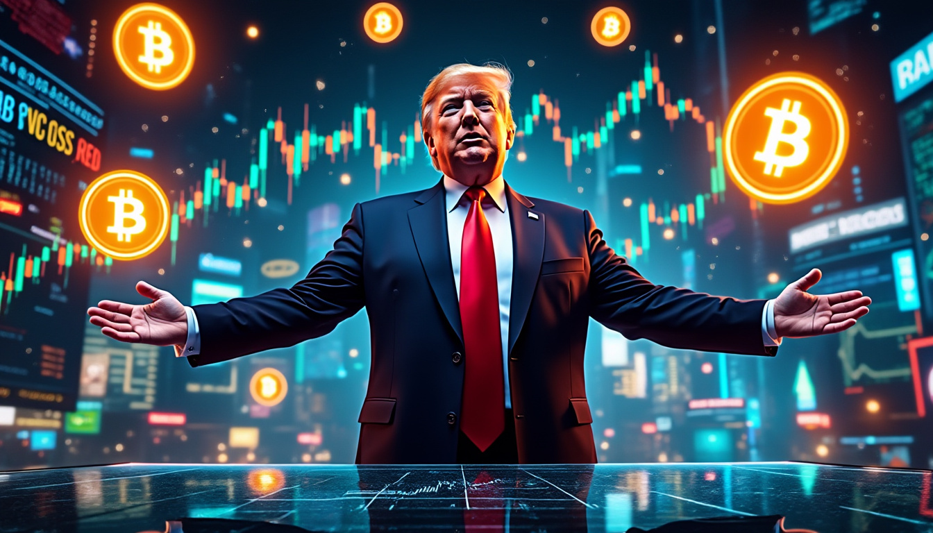 découvrez comment l'initiative de trump stimule le marché des cryptomonnaies, avec un envol spectaculaire du bitcoin et des actions liées au secteur.