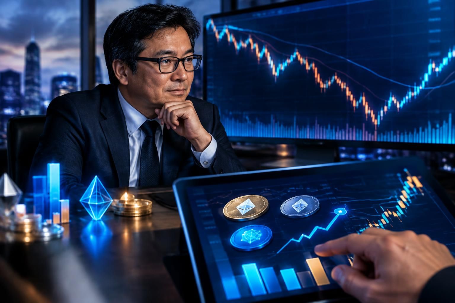 pour tom lee, le repli boursier de la semaine dernière offre une occasion d’achat sur les cryptomonnaies et les actions.
